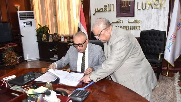 محافظ الأقصر يعقد نتيجة الإعدادية بنسبة نجاح 78.37%