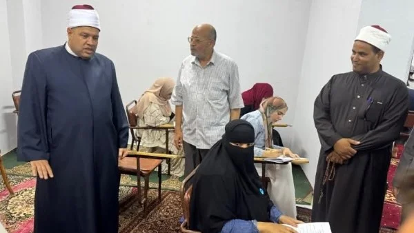 اختبارات المركز الثقافي الإسلامي بكفر الشيخ تحت المتابعة