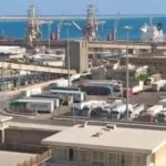 حركة الشحن والنقل بموانئ البحر الأحمر