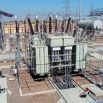 تشغيل محطة محولات كهرباء الامتداد في السادات