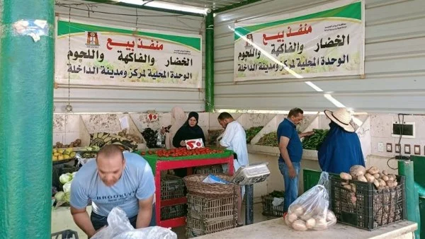 دعم المنافذ الحكومية في الوادي الجديد