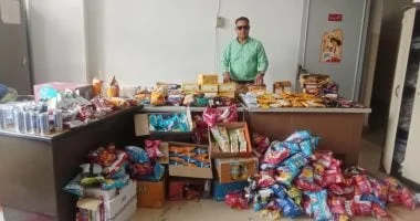 ضبط سلع غذائية منتهية الصلاحية بالإسماعيلية