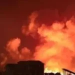 انفجارات في كيش وسيريك ونشاط دفاعات جوية غرب طهران