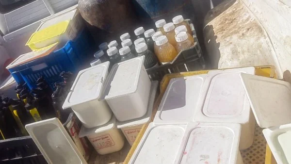 حملة تموينية تكشف مصنع عصائر وآيس كريم غير مرخص في الفيوم