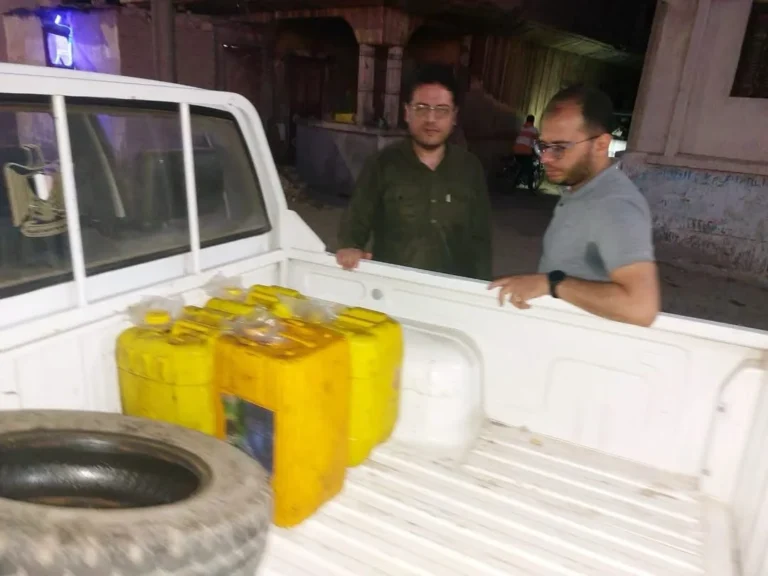 ضبط زيت طعام مجهول المصدر في دسوق بكفر الشيخ