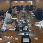 متابعة مشروعات الصرف الصحي في قرى حياة كريمة