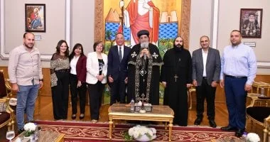 البابا تواضروس يبحث أنشطة المتحف المصري الكبير