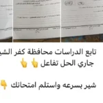 شاومينج ينشر أسئلة امتحانات الشهادة الإعدادية