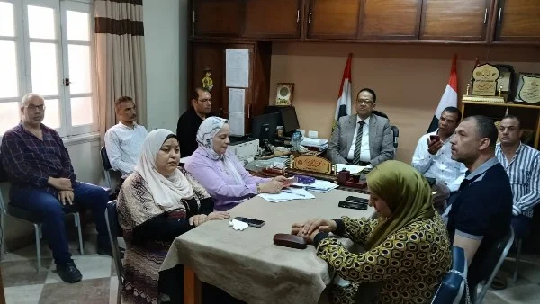 متابعة امتحانات الدبلومات الفنية في الغربية