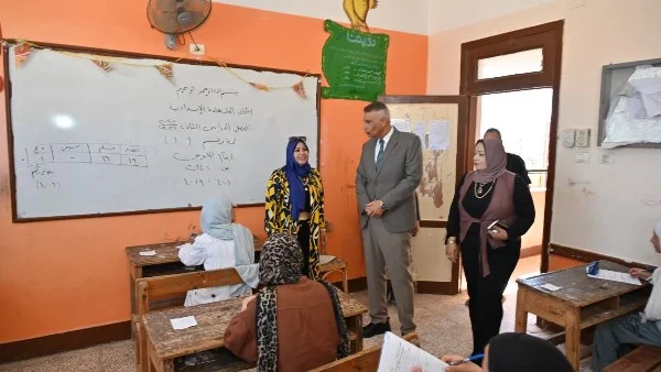 تفقد لجان الامتحانات في جنوب سيناء