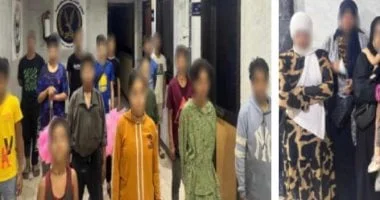 ضبط 9 أشخاص متهمين بالتسول بالأطفال في الجيزة