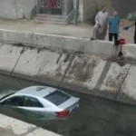 البحث عن مفقودين بعد حادث سقوط سيارة في ترعة المريوطية