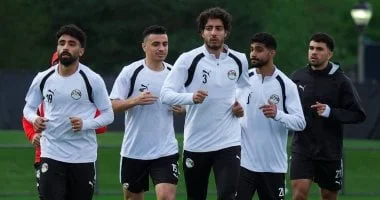 منتخب مصر يواصل تدريباته استعدادًا لمواجهة أستراليا