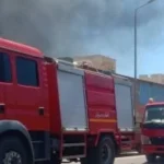 حريق داخل أستوديو تصوير في مصر الجديدة يتم السيطرة عليه