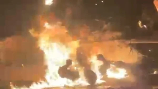 حريق ورشة نجارة في منشأة ناصر يوقع قتيل و14 مصابًا