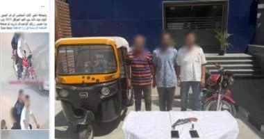 ضبط متهمين بسرقة توك توك تحت تهديد السلاح في القليوبية