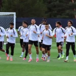 منتخب مصر يختتم تدريباته قبل مواجهة أستراليا في كأس العالم