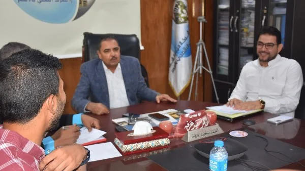 اجتماع لمتابعة توصيل مياه الشرب بالأقصر