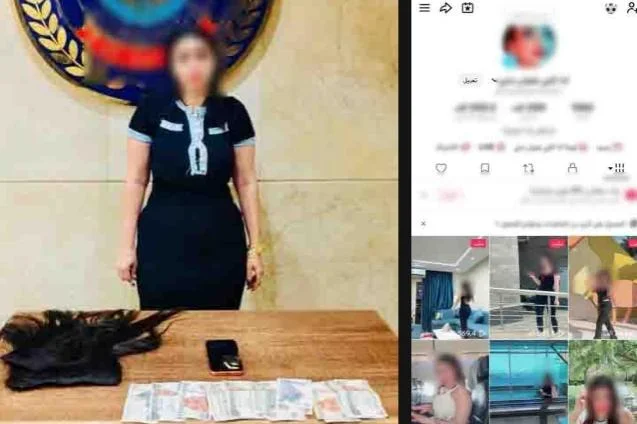القبض على صانعة محتوى تنشر فيديوهات خادشة للحياء