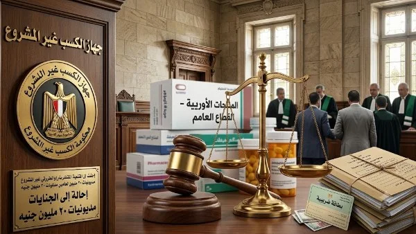 إحالة عملاء بإحدى شركات الأدوية للجنايات بتهمة الكسب غير المشروع