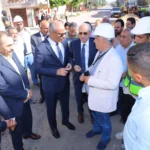 محافظ كفر الشيخ يتفقد مشروع توصيل الغاز الطبيعي
