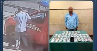 ضبط لص سرق أموالًا من سيارة ربع نقل في البحيرة