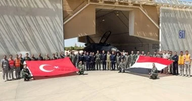 بدء فعاليات التدريب الجوي المشترك المصري التركي