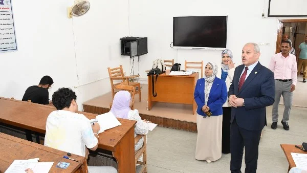 متابعة مستمرة لامتحانات كلية التمريض بجامعة قناة السويس