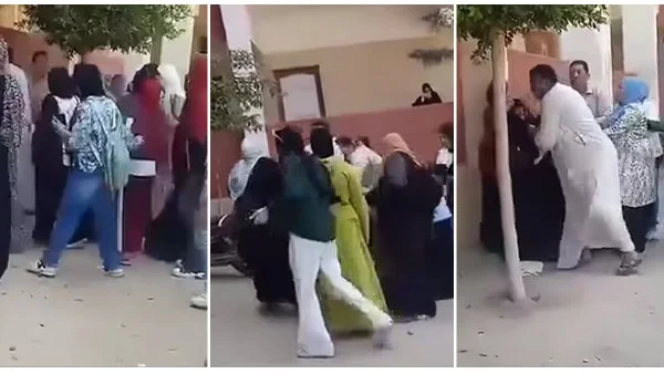 اعتداء على معلمة داخل مدرسة بسبب منع الغش