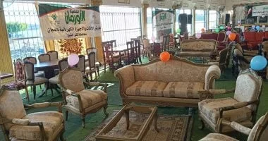 توزيع أثاث وأجهزة كهربائية لـ 120 أسرة بمطوبس