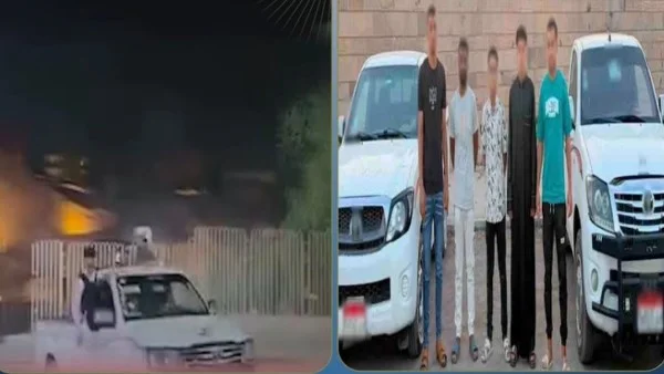 القبض على مستعرضي السيارات في حفل زفاف بأسوان