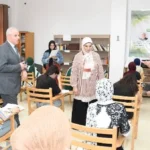 متابعة رئيس جامعة قناة السويس لجان امتحانات كلية الألسن