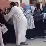 اعتداء أولياء الأمور على معلمة بسبب منع الغش