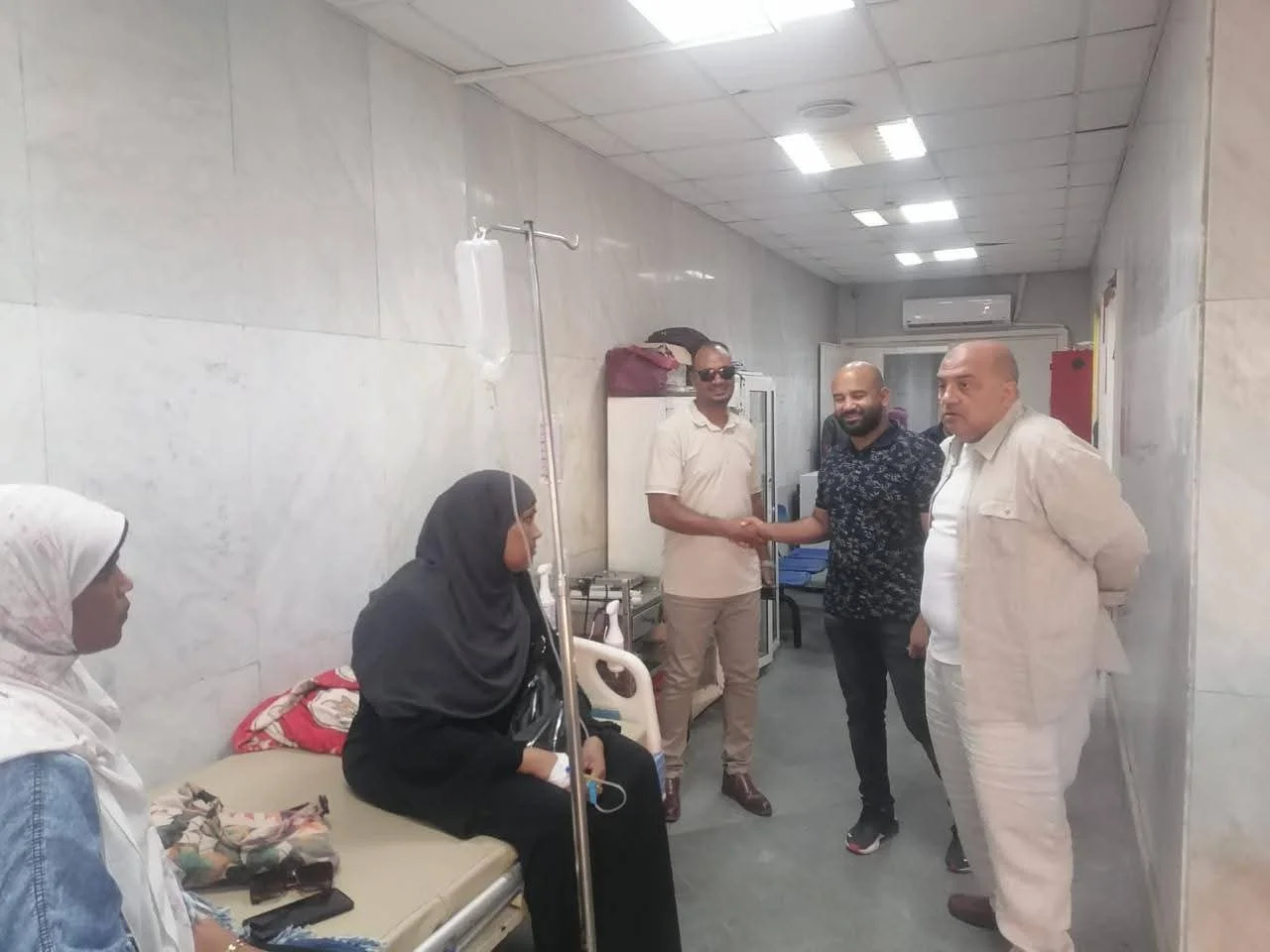 رئيس مدينة مرسى علم يؤكد على تحسين الخدمات الطبية