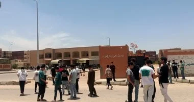 "فرحة طلاب الشهادة الإعدادية في المنوفية"