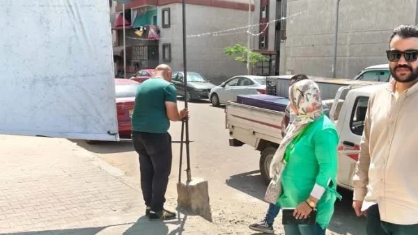 بورفؤاد تجمل مسطحاتها الخضراء وتزيل الإشغالات