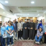 زيارة طلاب الجامعة الأمريكية لمجمع البحوث الإسلامية