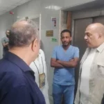 جولة تفقدية لرئيس مدينة مرسى علم في مستشفى جراحات اليوم الواحد