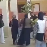 خناقة بين أولياء الأمور في امتحانات الشرقية
