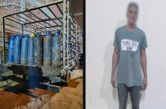 ضبط محتكر إسطوانات الغاز في الجيزة