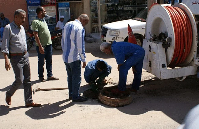 تحسين كفاءة الصرف الصحي بمساكن النصر في الإسكندرية