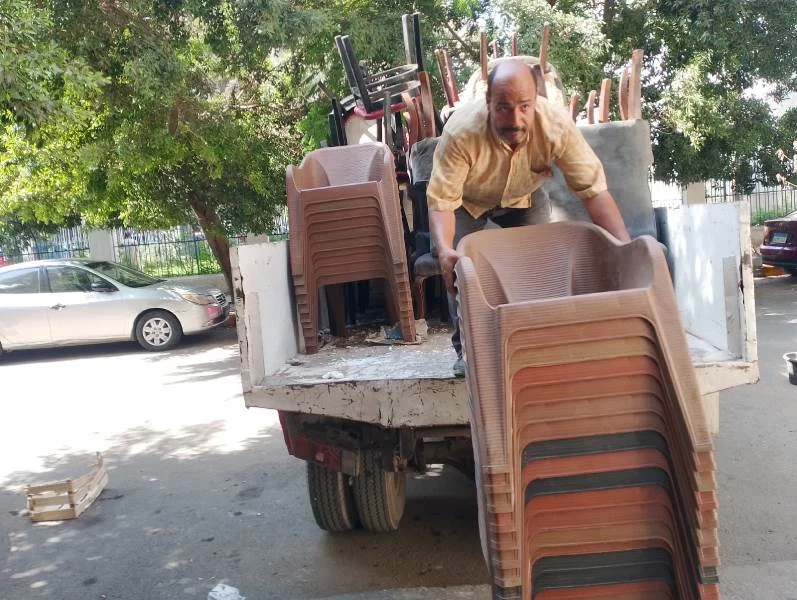 حملة تفتيش في حي العجوزة تغلق منشآت تجارية غير مرخصة