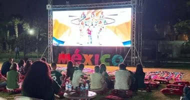 أجواء المونديال تحتفل بمصر وسفارة المكسيك تستضيف دبلوماسيين