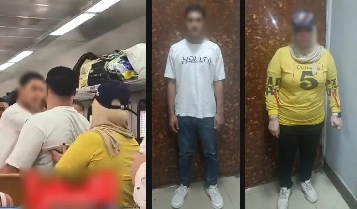 القبض على طرفي مشاجرة داخل قطار روسي بالقاهرة