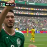 خيمينيز يسجل الهدف الثاني للمكسيك في افتتاح كأس العالم