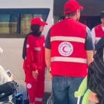الهلال الأحمر المصري يستقبل الدفعة 51 من المصابين الفلسطينيين
