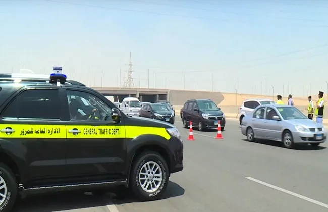 286 مخالفة مرورية على طرق الغربية