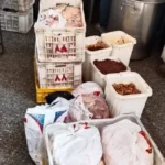 ضبط 240 كجم لحوم ودواجن غير صالحة في القليوبية