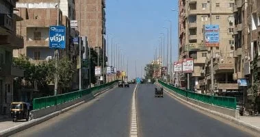 انتهاء تطوير ورصف كوبرى الحوامدية بالجيزة