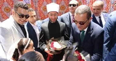 افتتاح المسجد القبلي بمنشأة سلطان في المنوفية